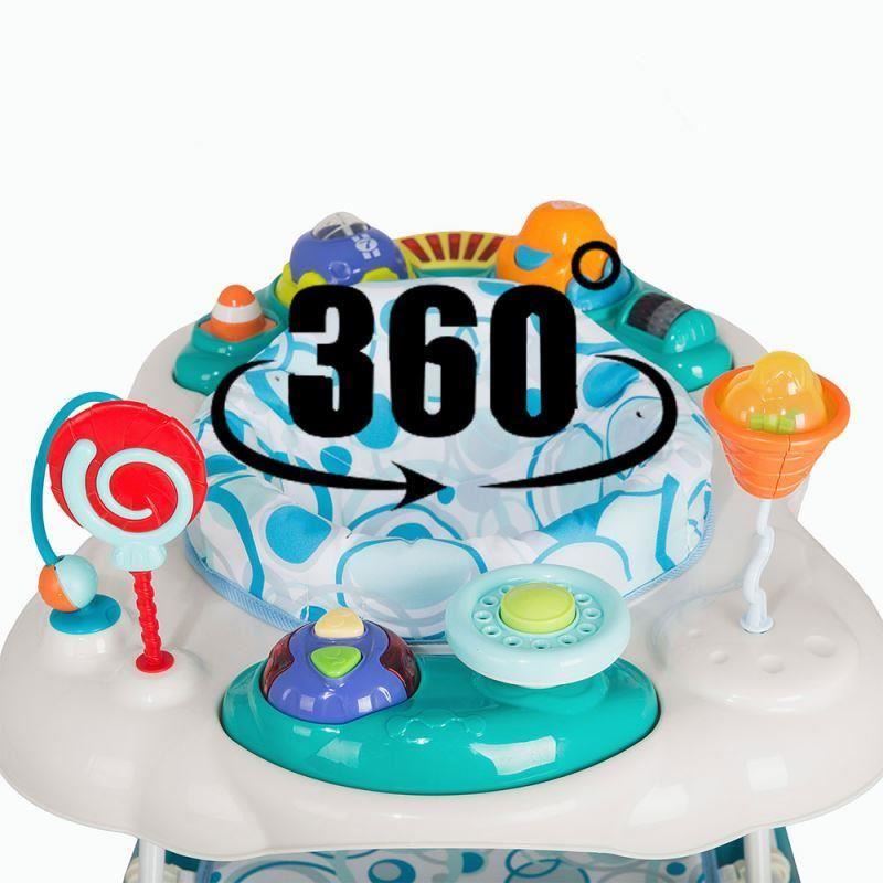 Premergator cu balansoar Coccolle Inizio Albastru