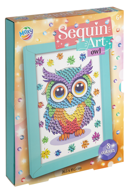 Tablou cu paiete - Bufnita