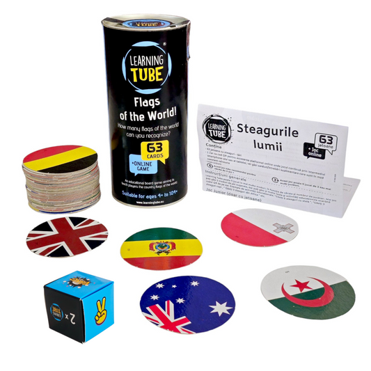 Joc Learning Tube® - Steagurile lumii