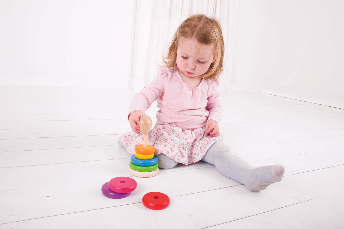 Piramida din lemn - Curcubeul