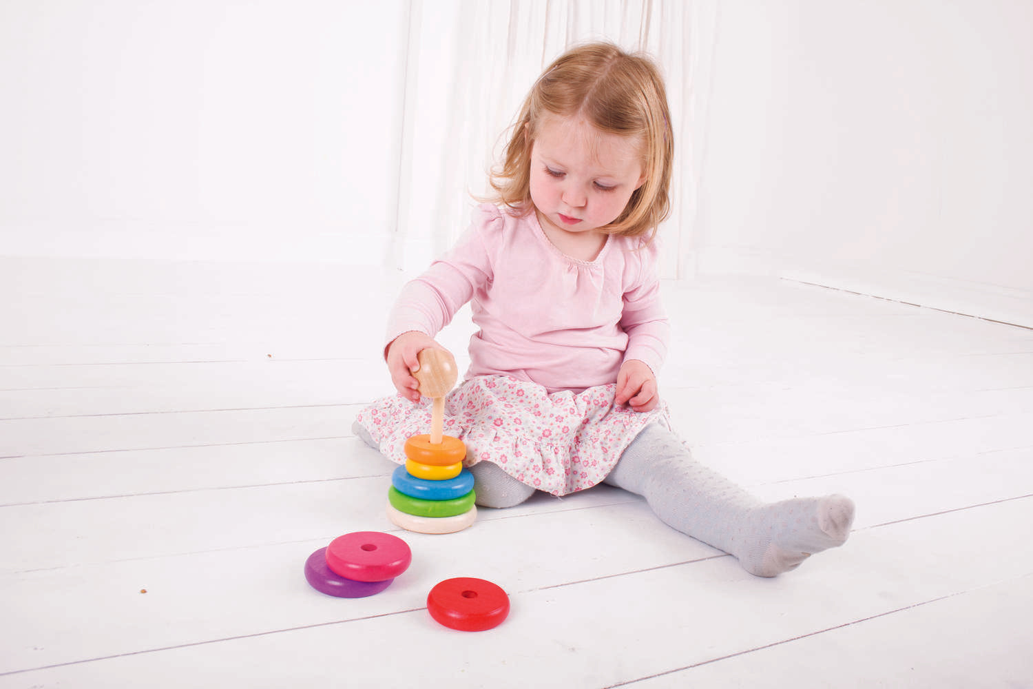 Piramida din lemn - Curcubeul