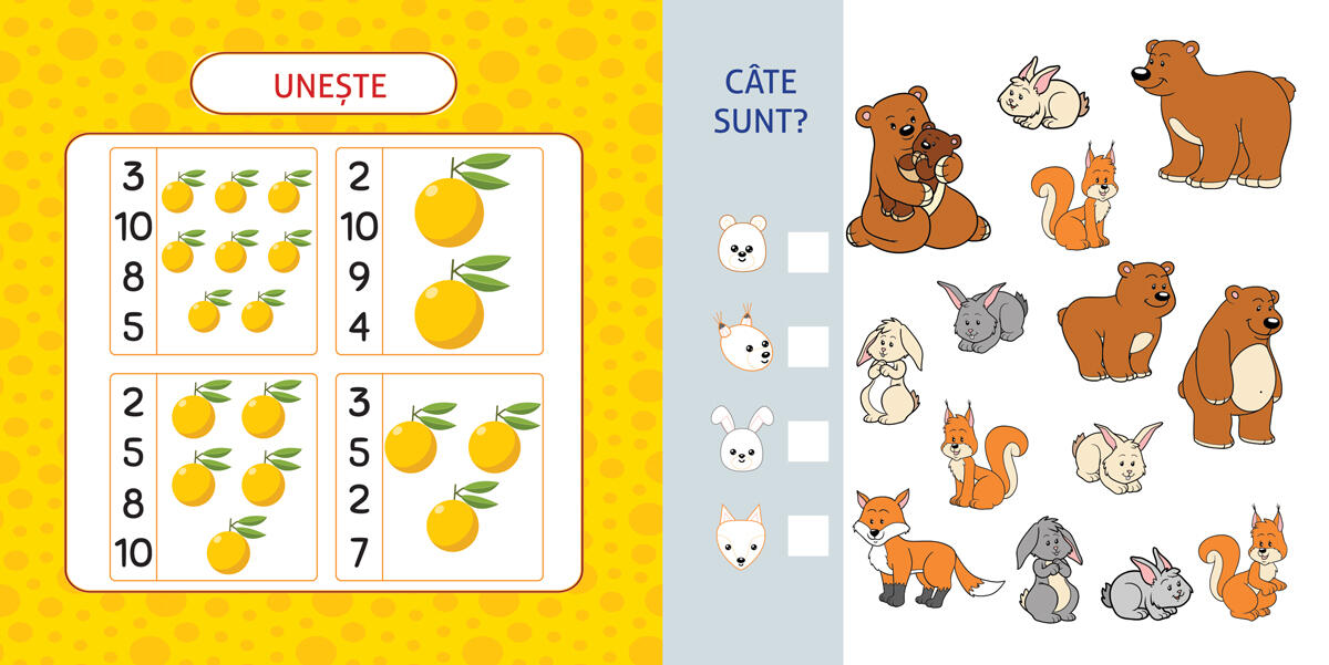 Activitati matematice pentru prescolari