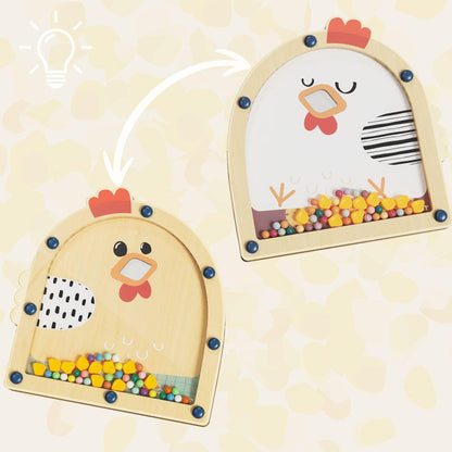 Joc Montessori - Hraneste gaina