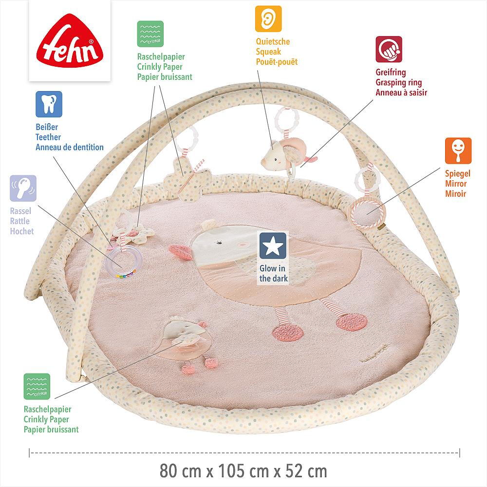 Salteluta de joaca - Pasare pastel 3D