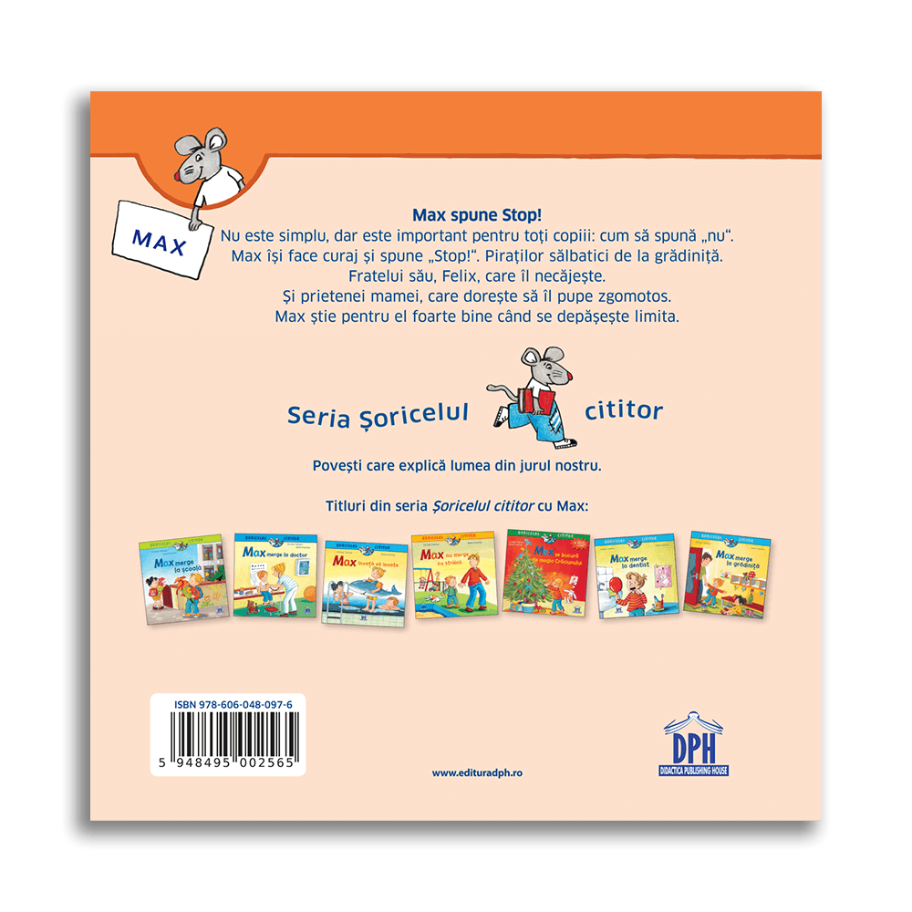 Soricelul cititor - Max  spune stop!