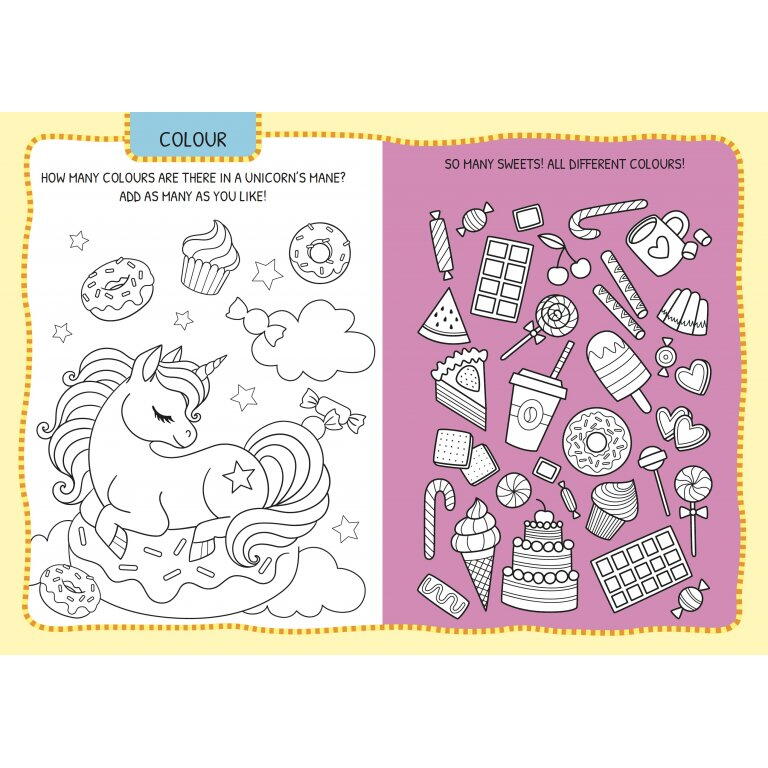 Primul set de arta & lucru manual - Unicorni