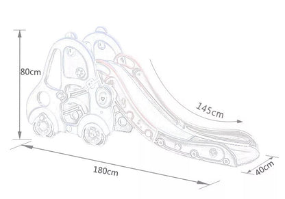 Tobogan MyKids masina cu cos de baschet OM002 Roz