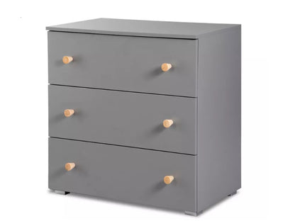 Mobilier camera copii Si bebelusi KLUPS PAULINE Graphite Natur 2