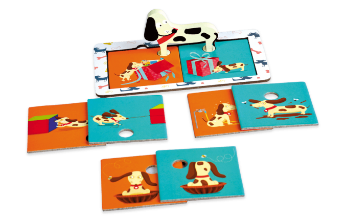 Joc de potrivire  - Catelusul istet