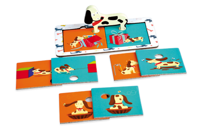 Joc de potrivire  - Catelusul istet