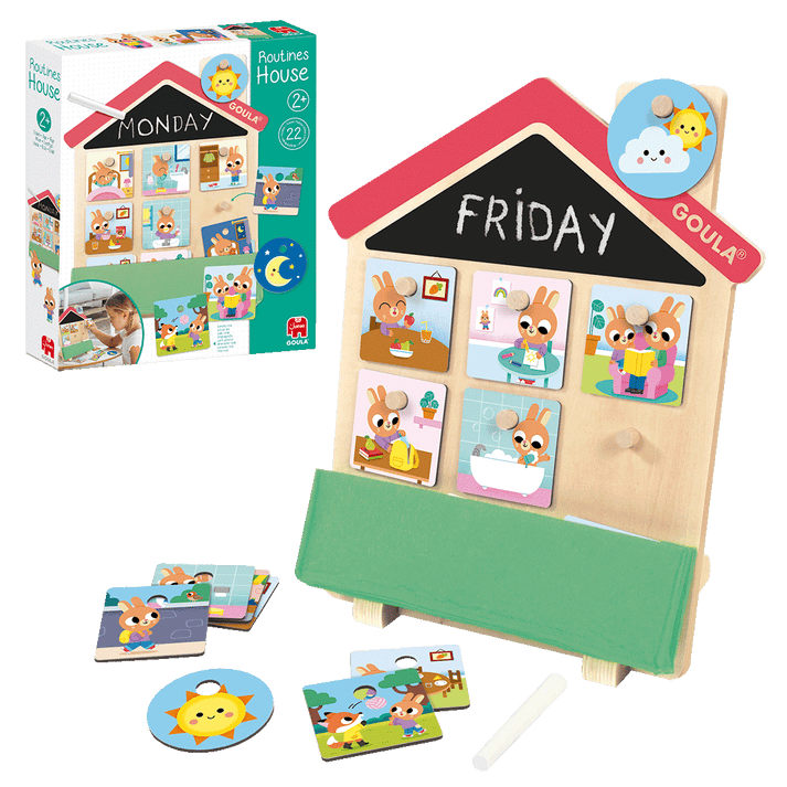 Joc educativ - Casuta cu activitati zilnice