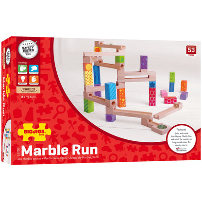 Marble Run din lemn