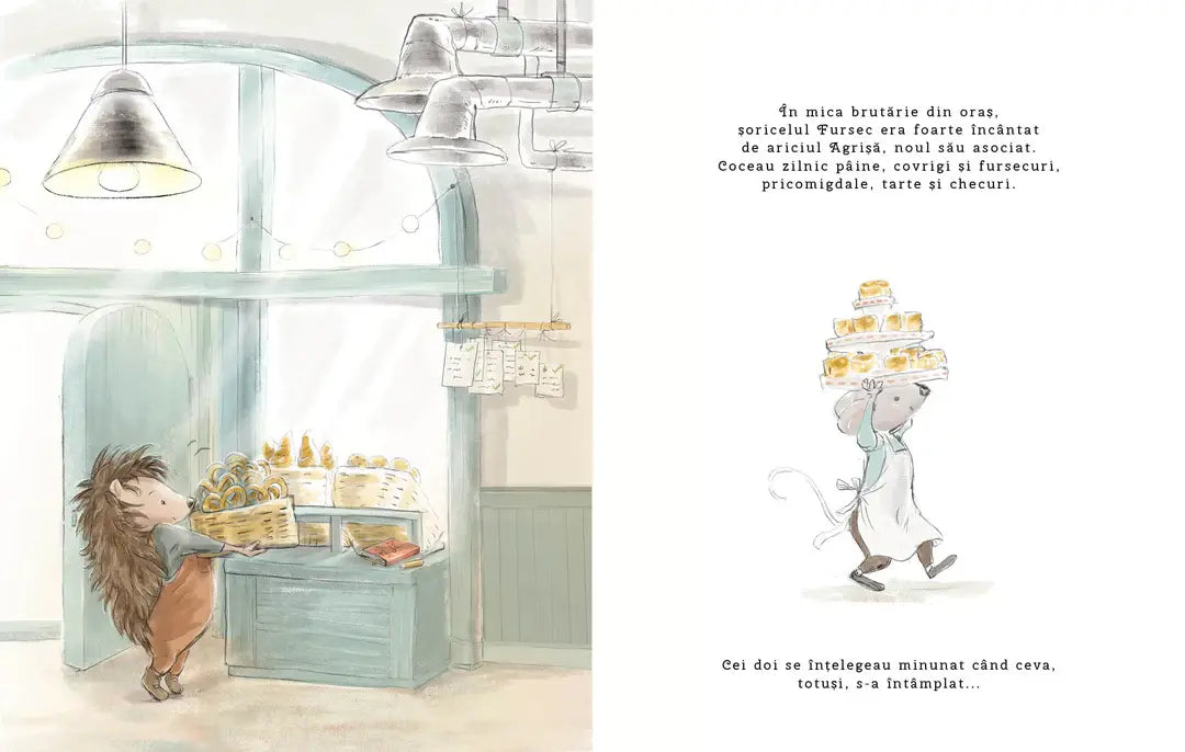 Soricelul Fursec si surpriza din gradina