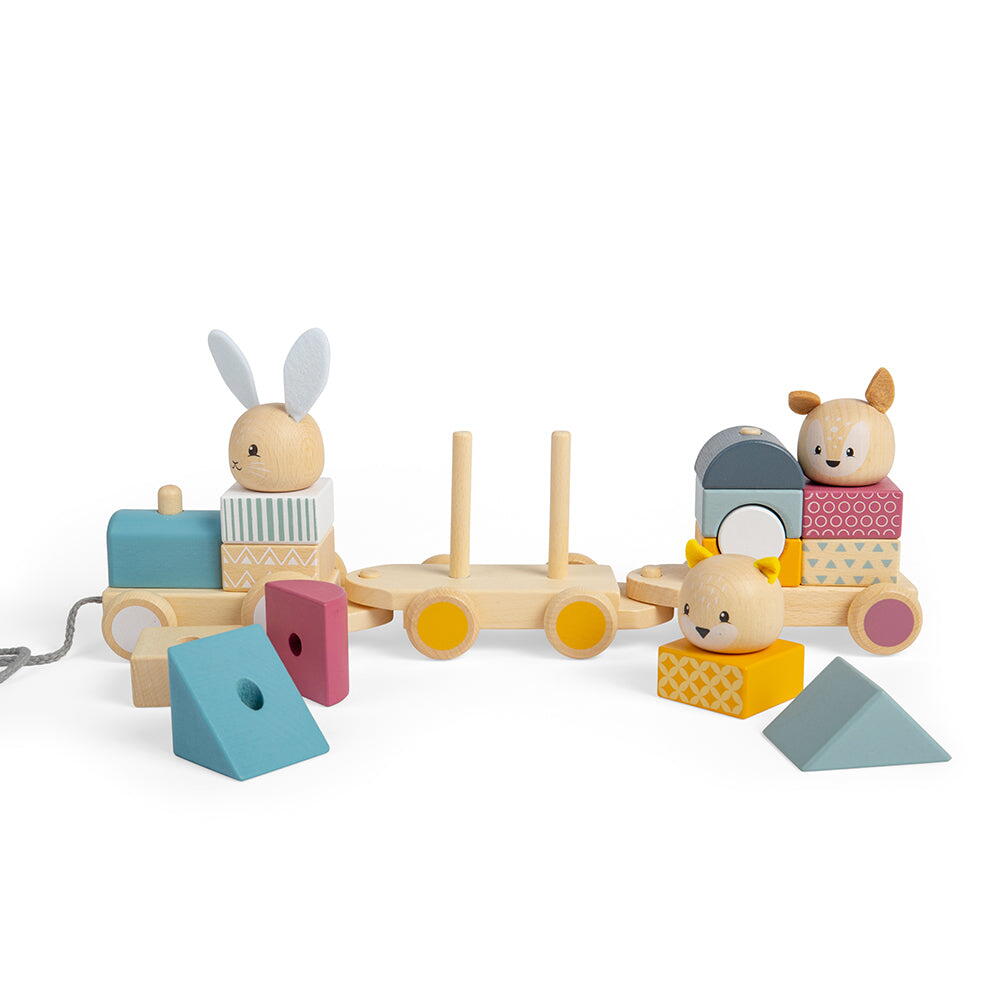 Trenulet cu forme - Animalute vesele