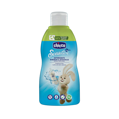 Detergent pentru biberoane si vesela bebelusului Chicco 300ml, 0 luni+