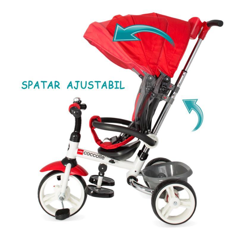 Tricicleta pliabila COCCOLLE Urbio  rosu