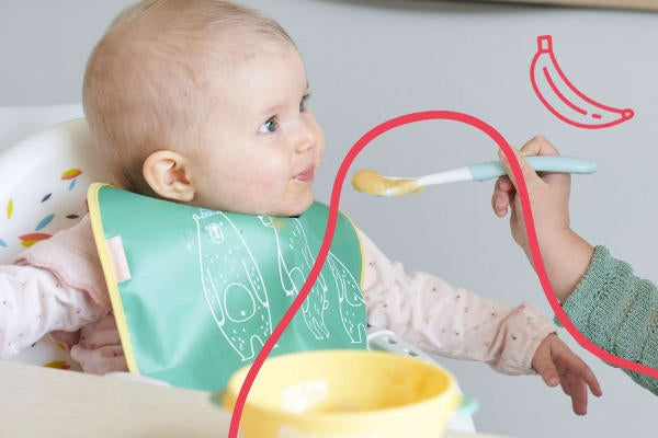 Badabulle - Set 5 boluri si 3 lingurite colorate