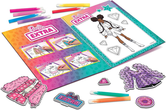 Carte de colorat cu activitati Barbie  - Stilul tau