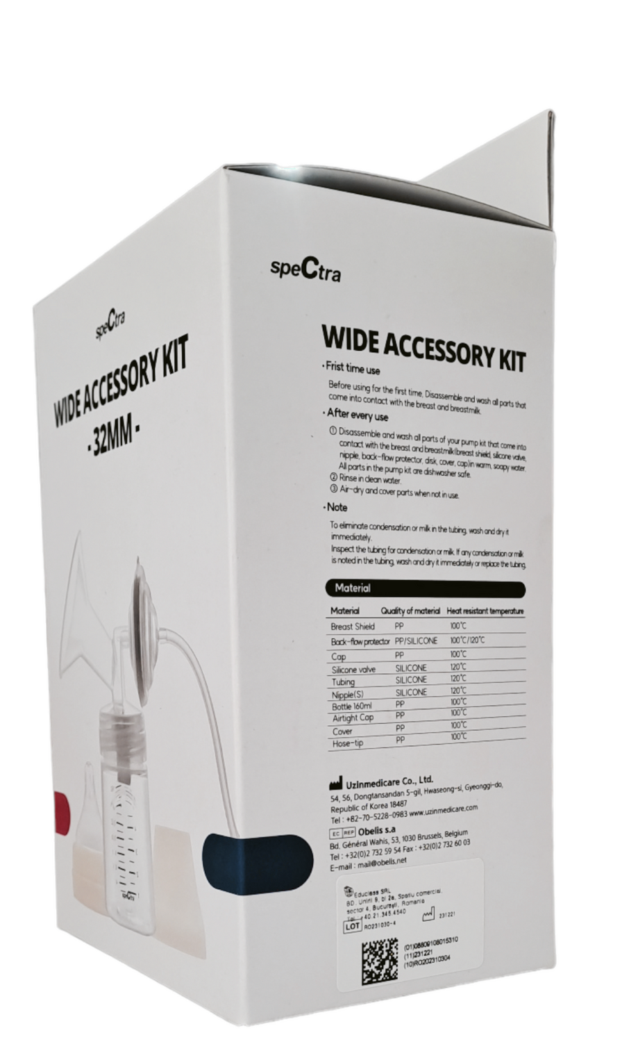 Kit premium 32mm (biberon+accesorii)