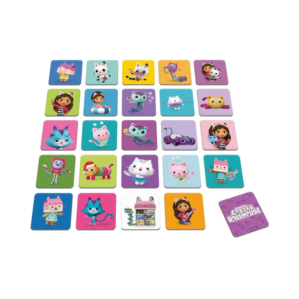 Joc de memorie - Casa de papusi a lui Gabby