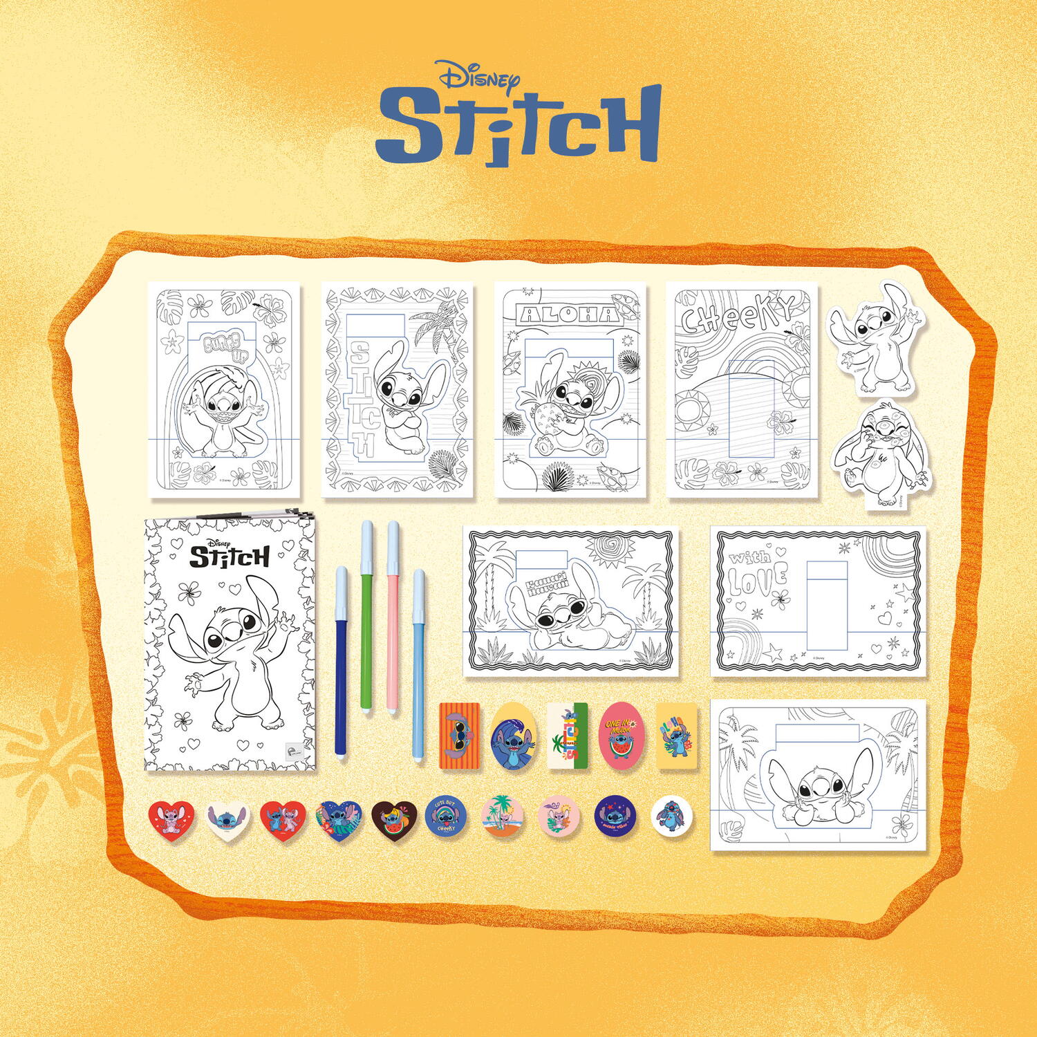 Kit de creatie cu ghiozdanel - Stitch