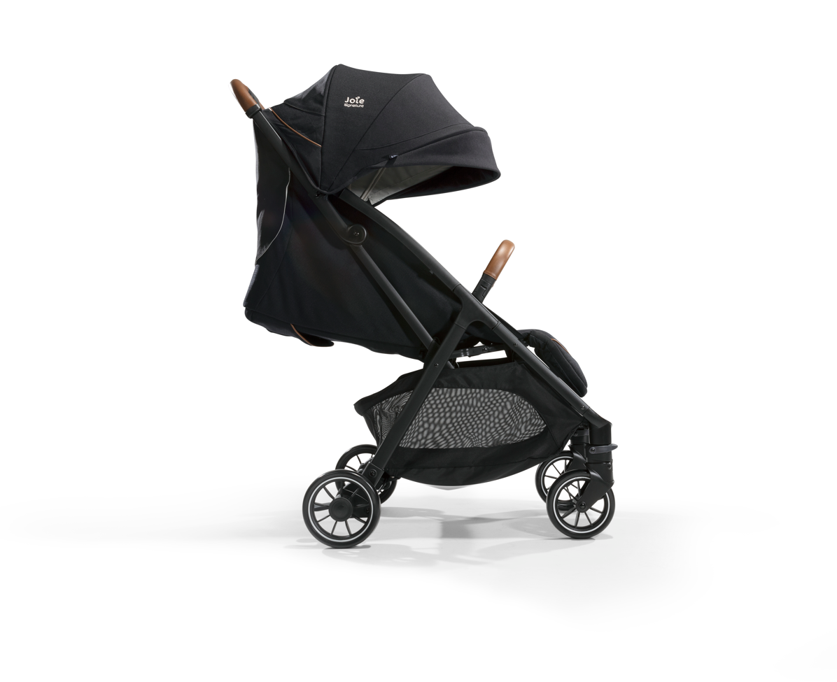 Joie - Carucior pentru copii ultracompact 2 in 1 Parcel, nastere - 22 kg, Signature Eclipse (Carucior Parcel Eclipse + Landou Ramble XL Eclipse)