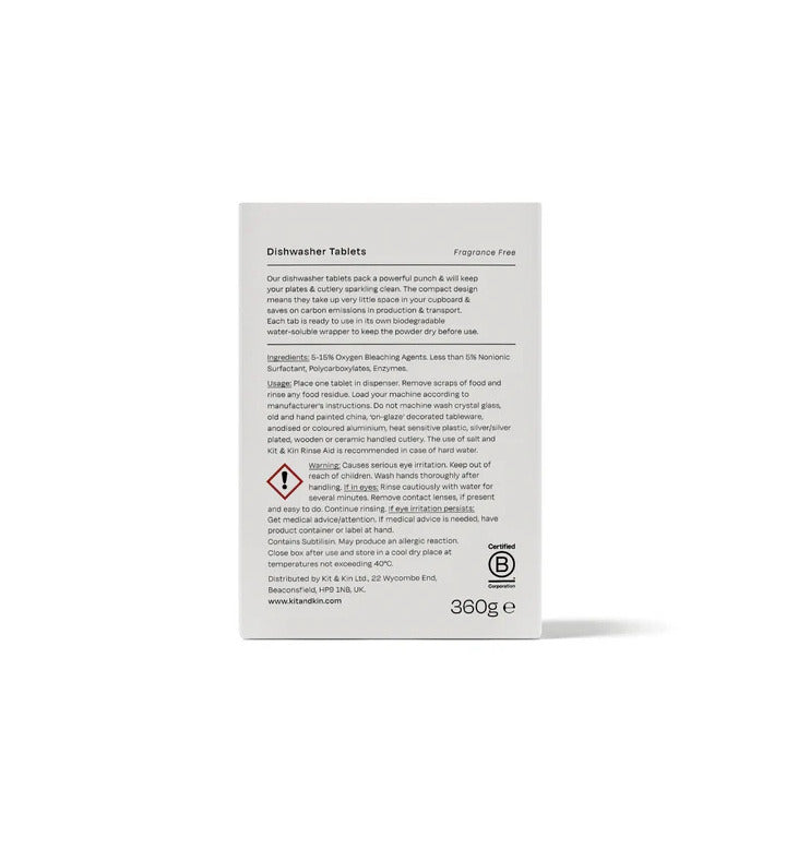 Tablete eco pentru masina de spalat vase, KitandKin