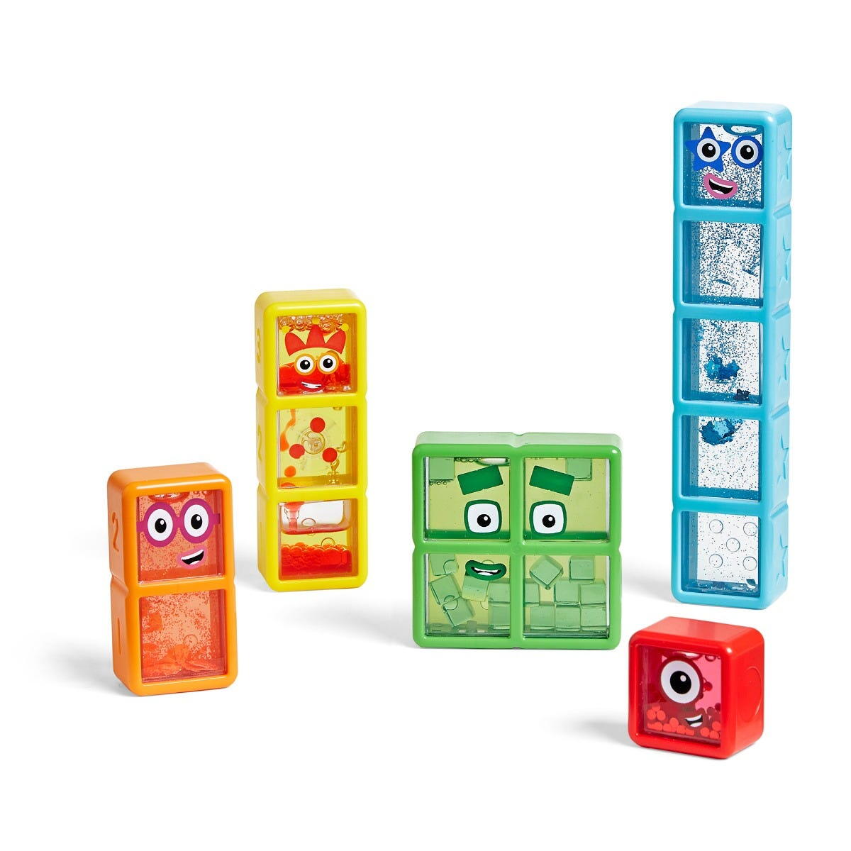 Set eprubete senzoriale Numberblocks®  - De la 1 la 5