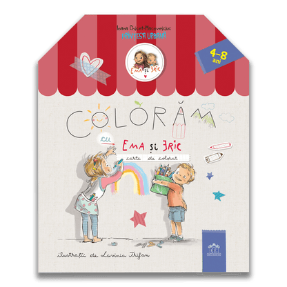 Coloram cu Ema si Eric - Carte de colorat