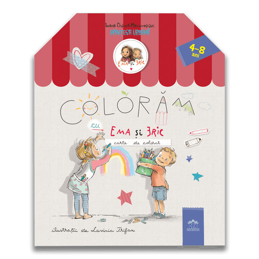 Coloram cu Ema si Eric - Carte de colorat