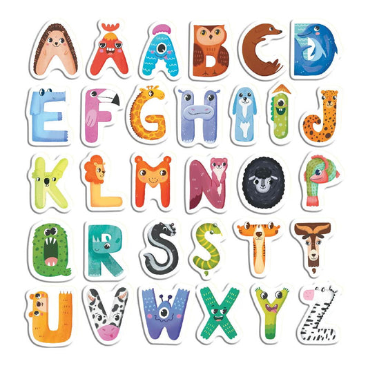 Set litere magnetice in limba romana (31 piese)