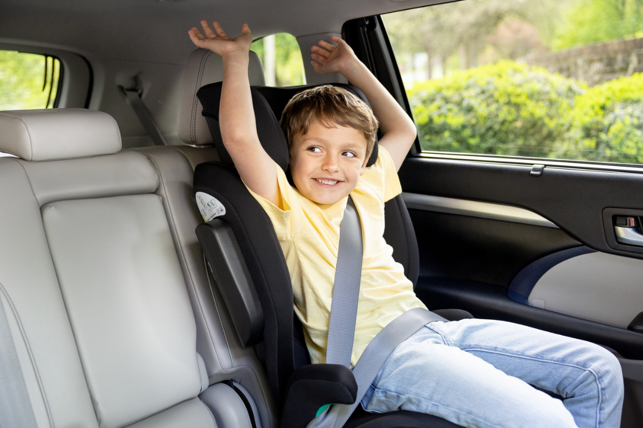 Joie - Scaun auto i-Trillo FX Royal Blue, 100-150 cm, certificat R129 si testat ADAC