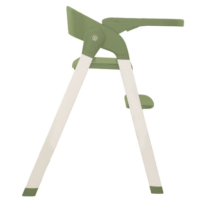 BabyGo - Scaun de masa 3 in 1 transformabil Levels Khaki