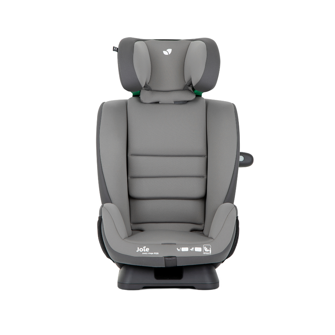 Joie - Scaun auto Every Stage R129 Cobblestone, 40-145 cm, certificat R129 si testat ADAC