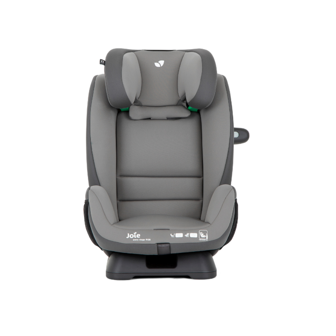 Joie - Scaun auto Every Stage R129 Cobblestone, 40-145 cm, certificat R129 si testat ADAC