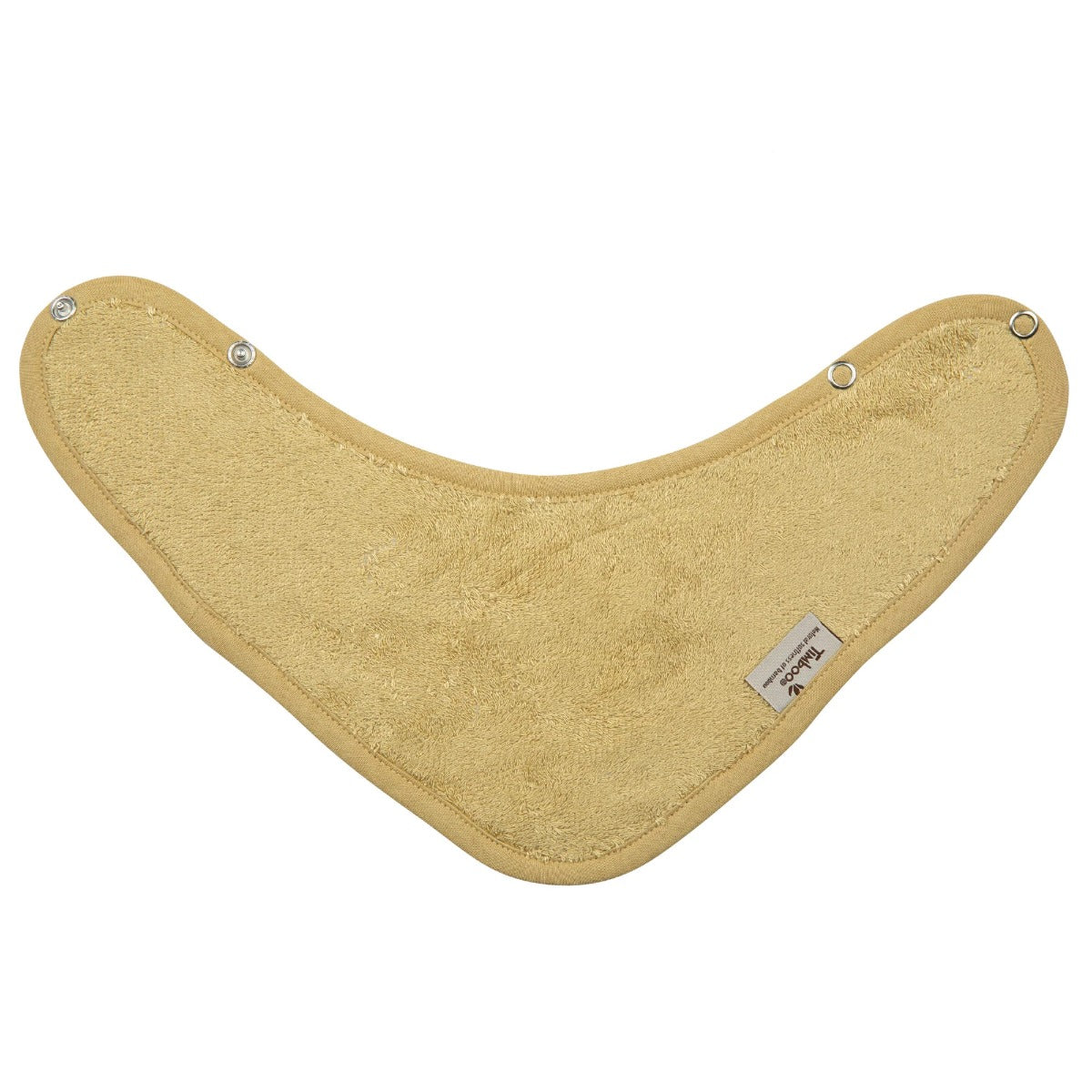 Baveta Textila cu Doua Straturi Tip Bandana din Bambus Honey Yellow 38302 TM-BAV09-541