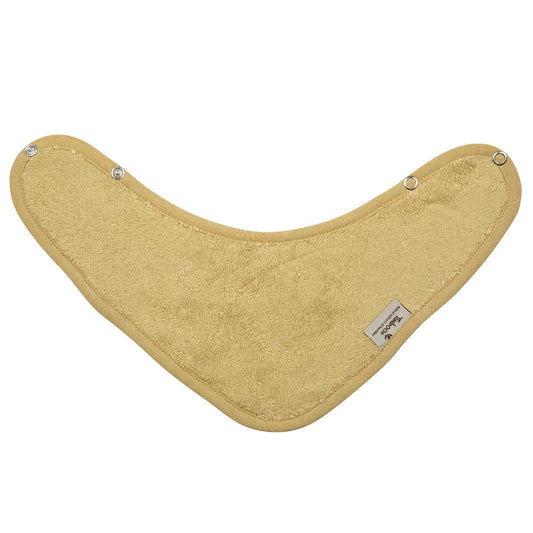 Baveta Textila cu Doua Straturi Tip Bandana din Bambus Honey Yellow 38302 TM-BAV09-541