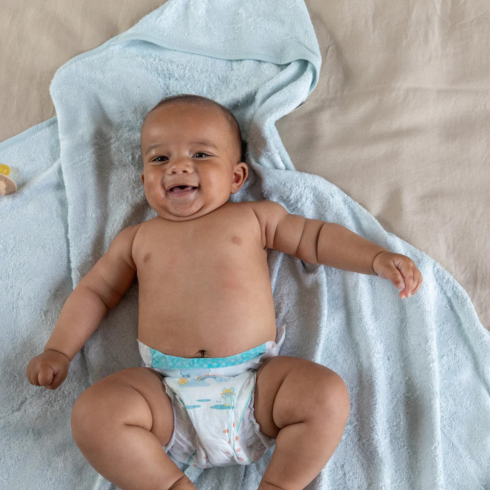 Prosop cu Gluga pentru Copii din Bambus Riviera Blue 38306 TM-CAP04-547