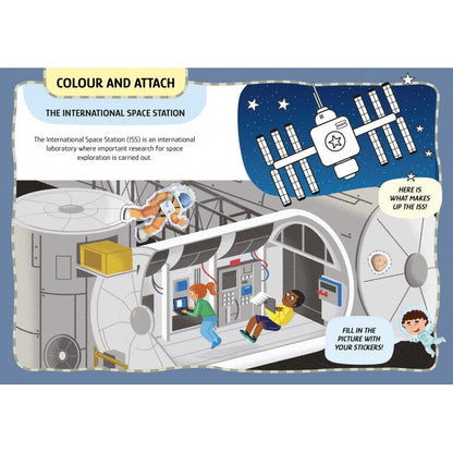 Primul set de arta & lucru manual - Spatiu cosmic