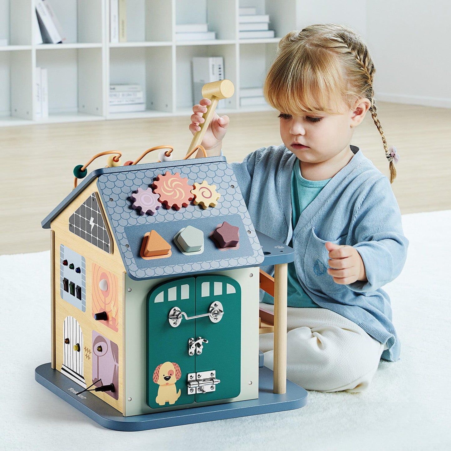 Centru de activitati 12 in 1 - Casuta de la ferma