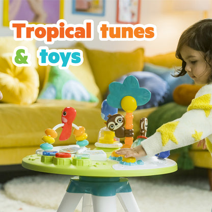 Bright Starts - Centru de activitati 2 in 1 Tropic Cool