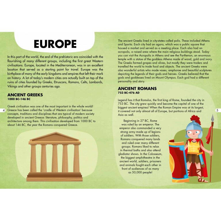 Cunoaste si exploreaza - Puzzle Civilizatii antice (200 piese)