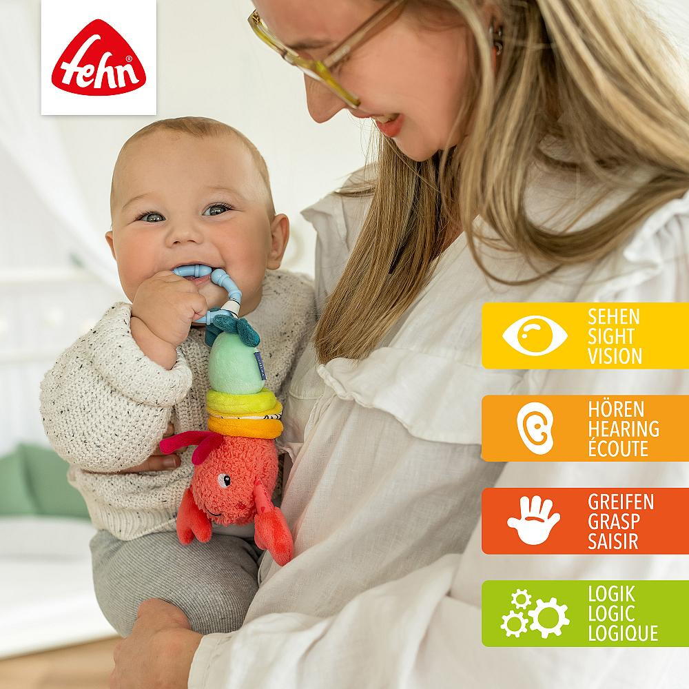 Jucarie pentru carucior cu vibratii - Racul vesel