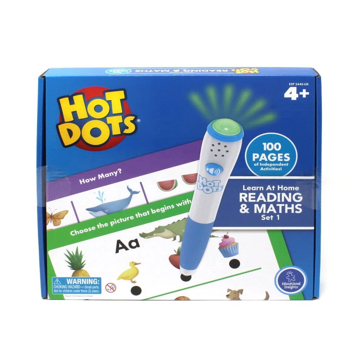 Set Hot Dots®  - calculez si citesc in lb engleza (set 1)
