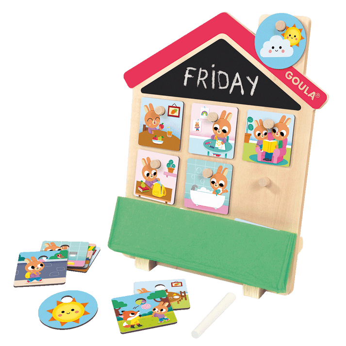 Joc educativ - Casuta cu activitati zilnice