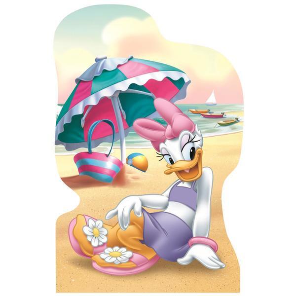 Puzzle 4 in 1 - Minnie si Daisy in vacanta (4 x 54 piese)