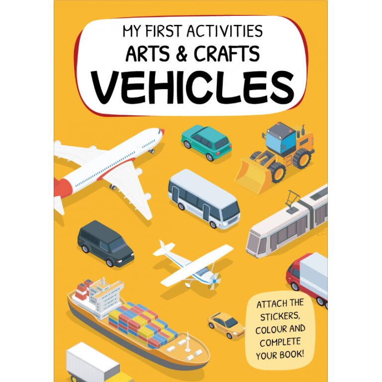 Primul set de arta & lucru manual - Vehicule