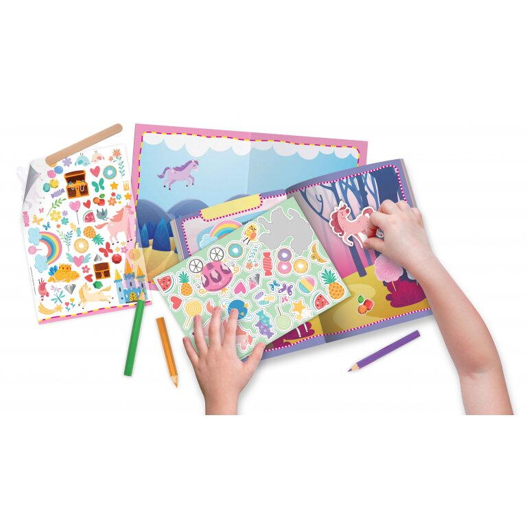 Primul set de arta & lucru manual - Unicorni