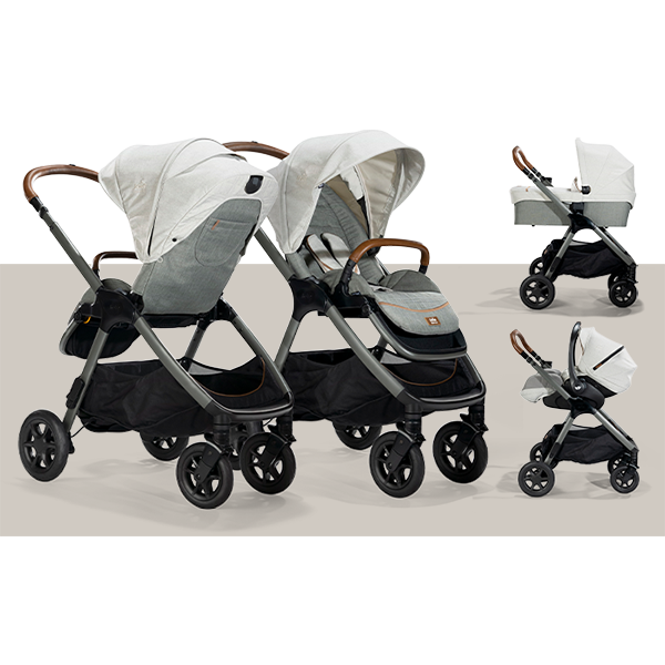 Joie - Carucior multifunctional Finiti Signature, Carbon