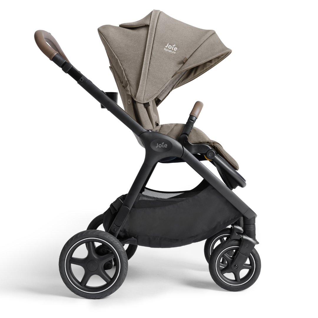 Joie - Carucior pentru copii multifunctional 3 in 1 Finiti Signature Maple (Carucior Finiti + Landou Ramble XL + scoica i-Snug)